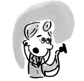 “探求”のイラスト